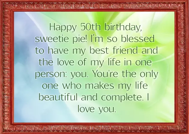 Happy Birthday 50 Woman