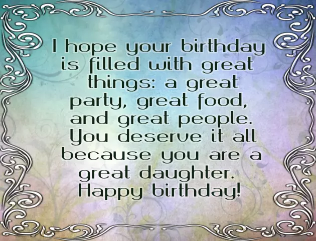 Happy Birthday To My Other Daughter