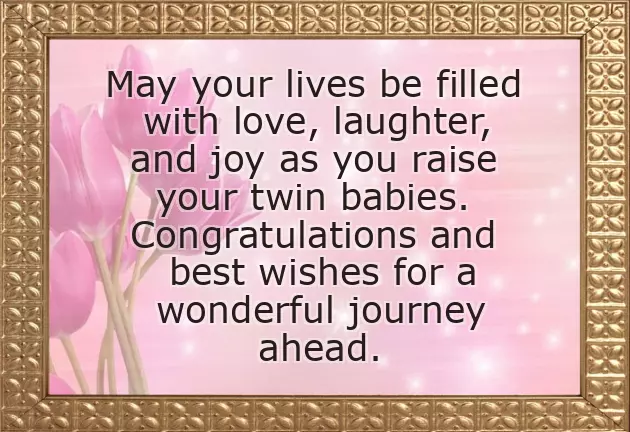 Congratulations For Baby Twins