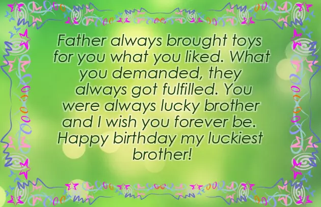 Birthday Greetings To My Brother Birthday Greetings To My Brother