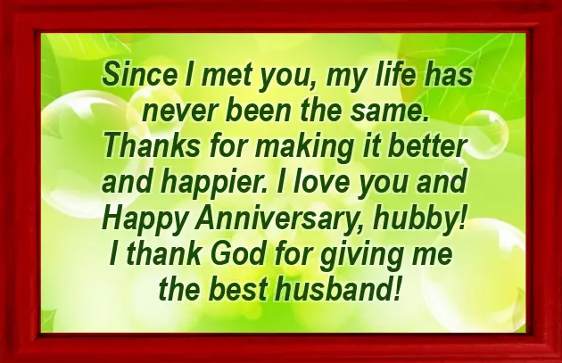 First Marriage Anniversary Quotes For Wife