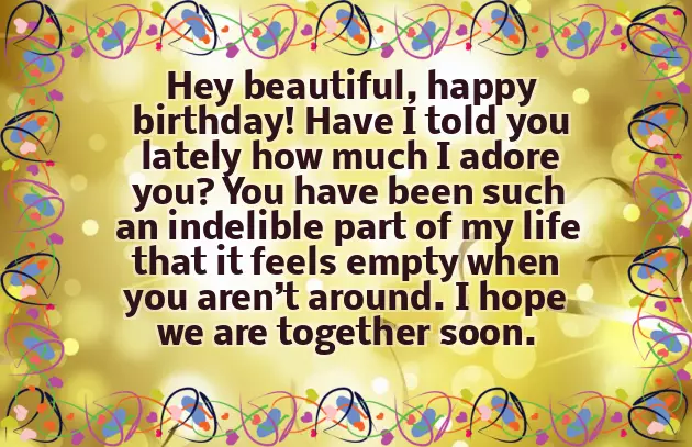 Best Romantic Birthday Wishes For My Wife