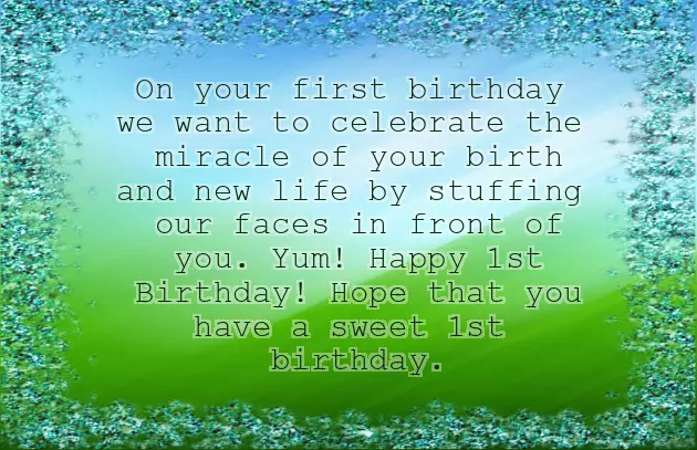 Happy Birthday My Baby Nephew