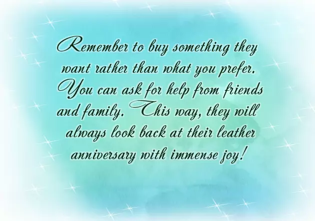 Third Anniversary Gift