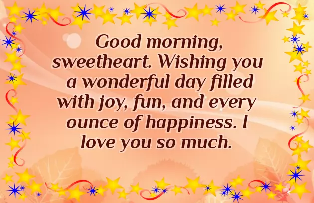 Good Morning In English Message