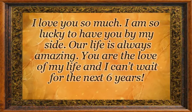 Happy 6Th Wedding Anniversary Wishes Happy 6Th Wedding Anniversary Wishes