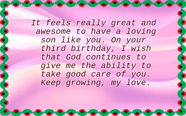 Birthday Wishes In 3 Words