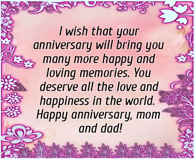 25Th Anniversary Quotes For Parents