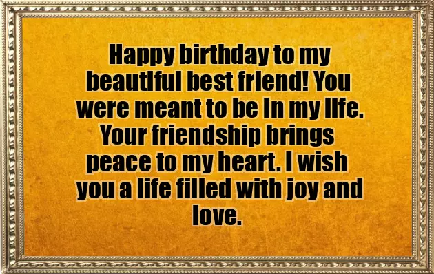 Birthday Caption For Best Friend