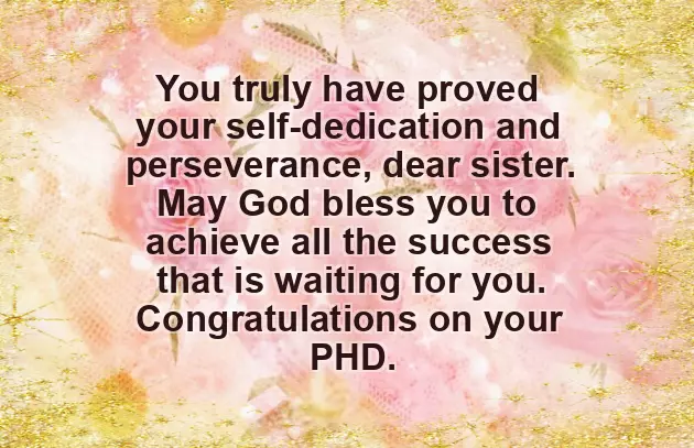 Congrats On Your Phd