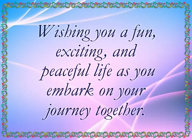 Congratulations To You And Your Wife