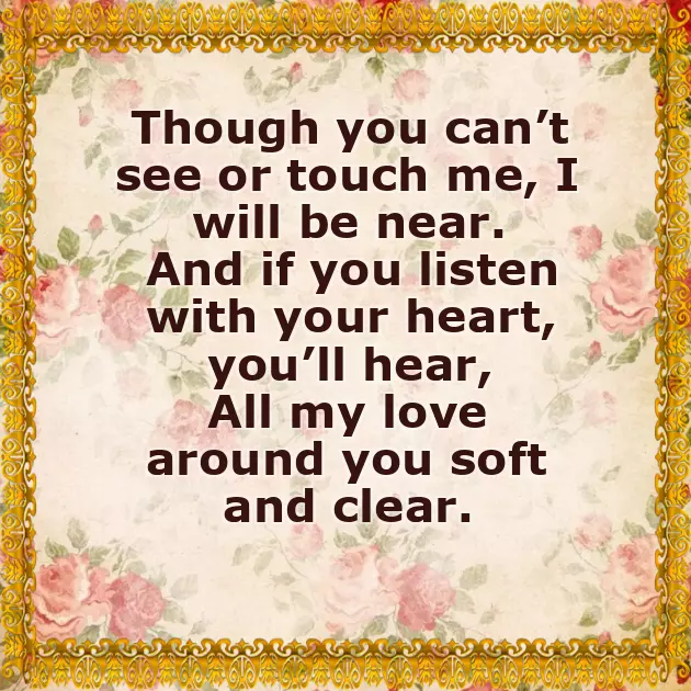 Poems And Readings For Funerals Poems And Readings For Funerals