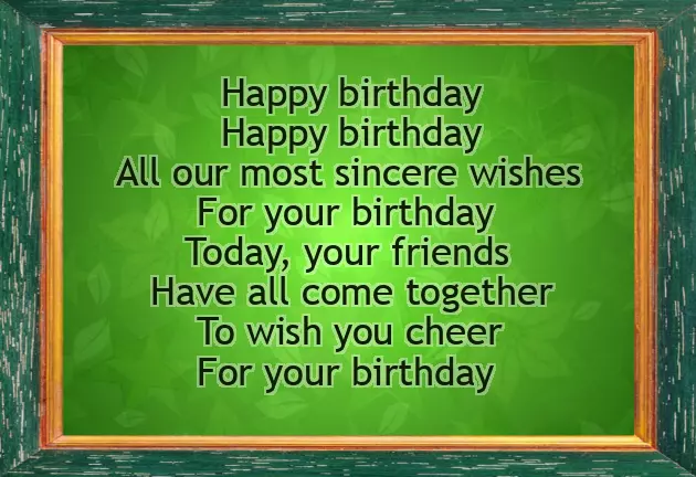 Happy Birthday All The Best For You