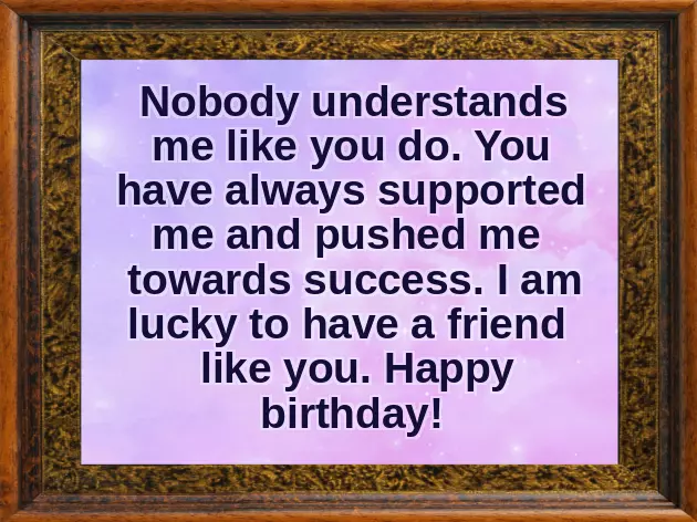 Sample Birthday Wishes For A Friend