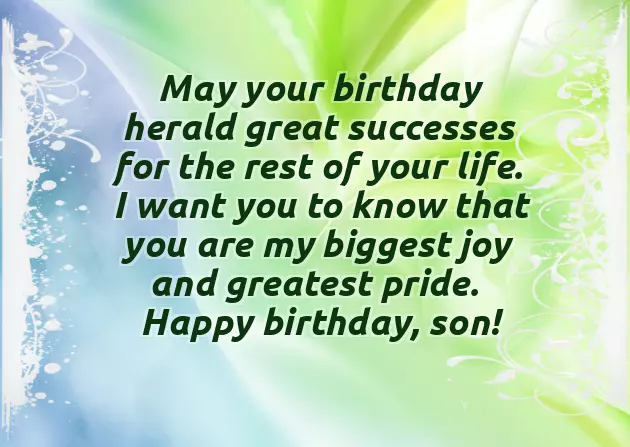 First Birthday Wish For Son First Birthday Wish For Son
