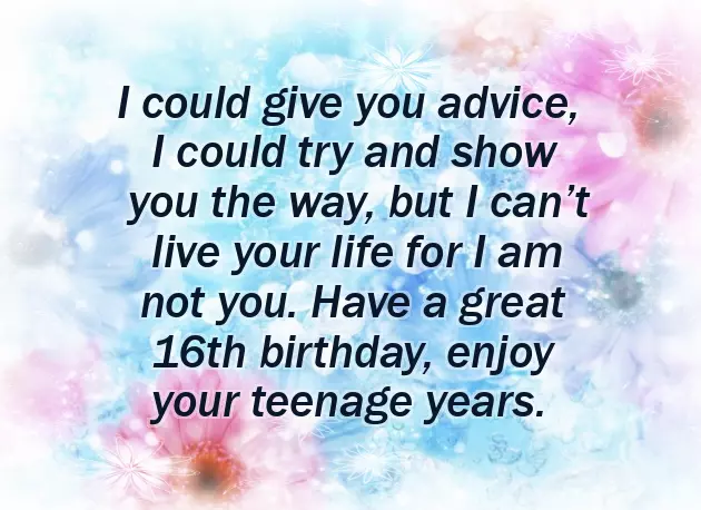 Birthday Blessings For Teenage Girl