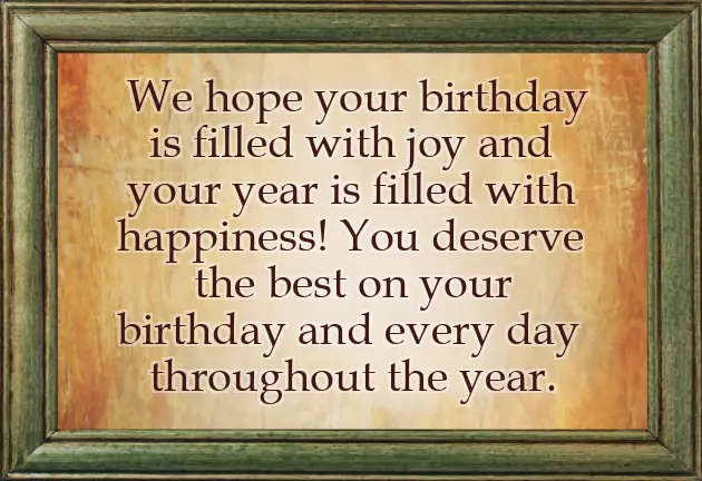 Happy Birthday Wishes With Quotes