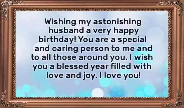 Happy Birthday To My Husband Quotes