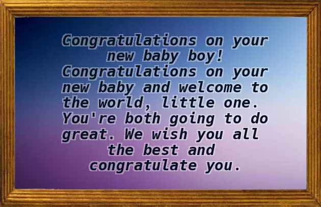 Congratulations On The New Edition To Your Family Congratulations On The New Edition To Your Family