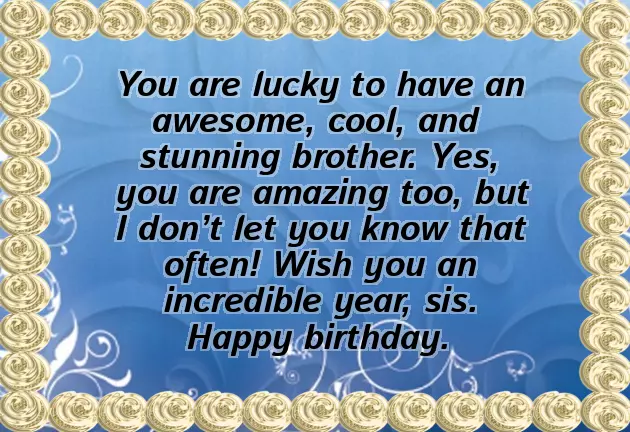 Birthday For Younger Sister Birthday For Younger Sister