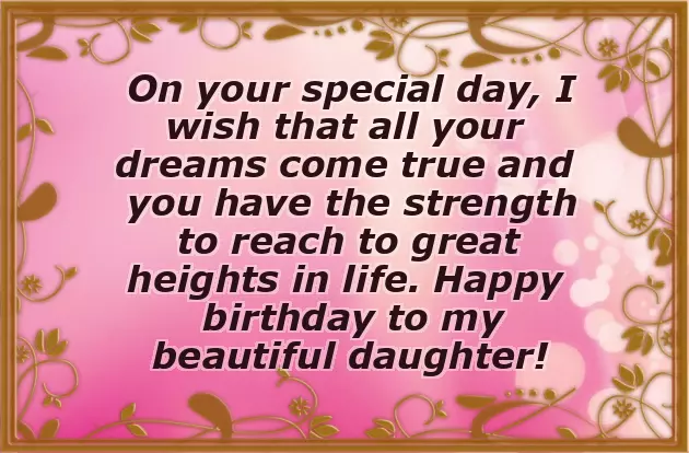 Birthday Sentiments For Daughter Birthday Sentiments For Daughter