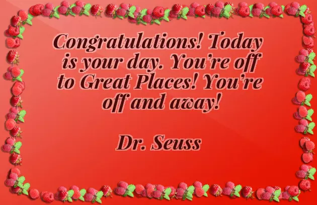 Congratulations On Achievement