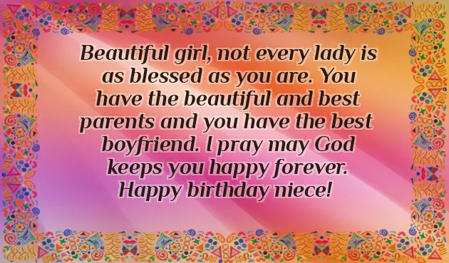Happy Birthday For My Niece Quotes