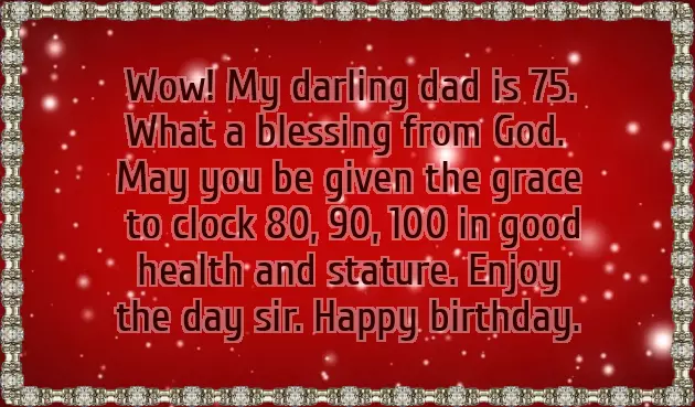 Birthday Wishes 75 Years Old Man Birthday Wishes 75 Years Old Man