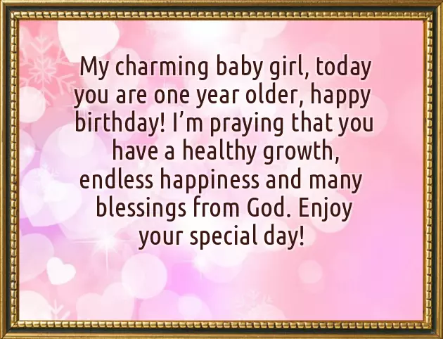 1St Birthday Wish For Boy