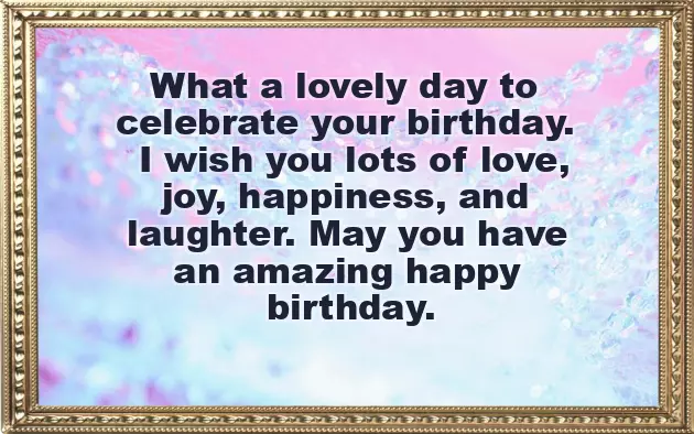 Happy Birthday Wishes To A Lady Friend