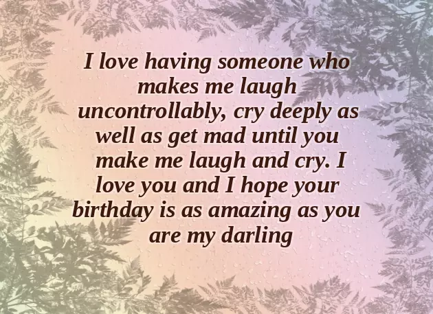Words For Hubby Birthday