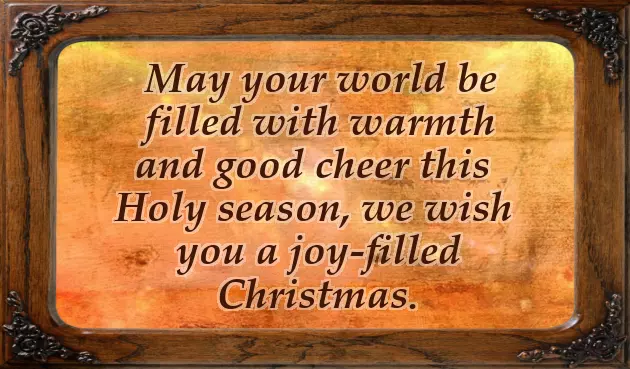 Merry Christmas And A Wonderful New Year