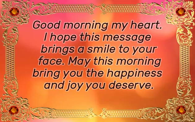 Good Morning Msg For Love