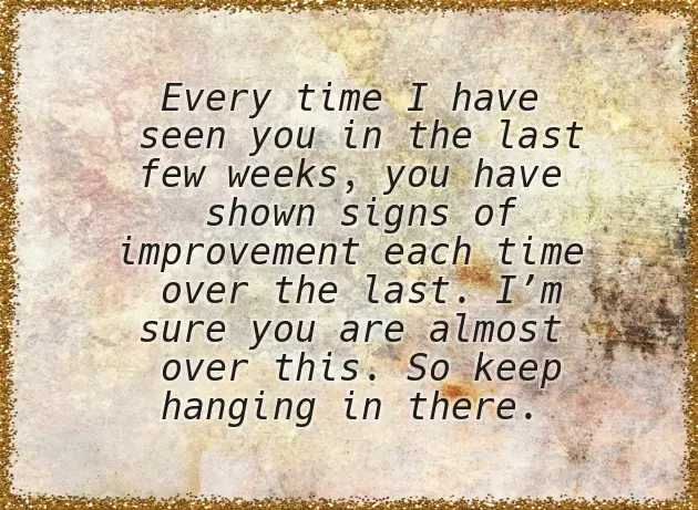 Get Well Wishes From Coworkers