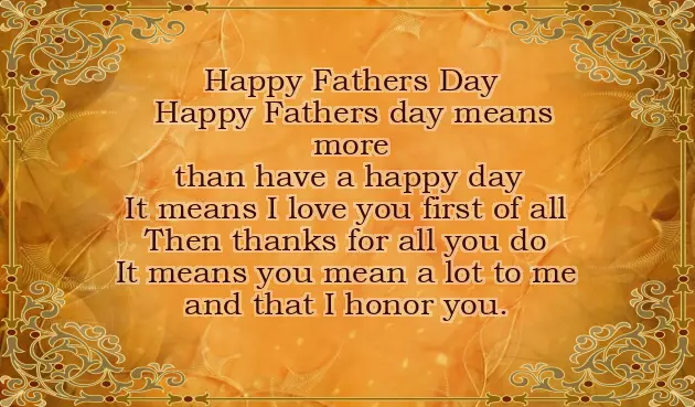 Fathers Day Poems For Church