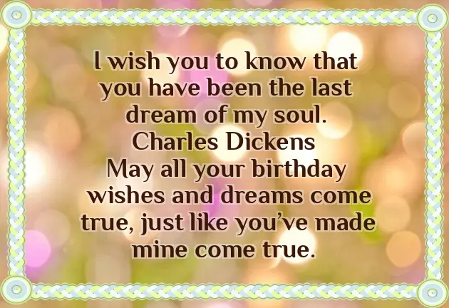 Happy Birthday To Gf Wishes