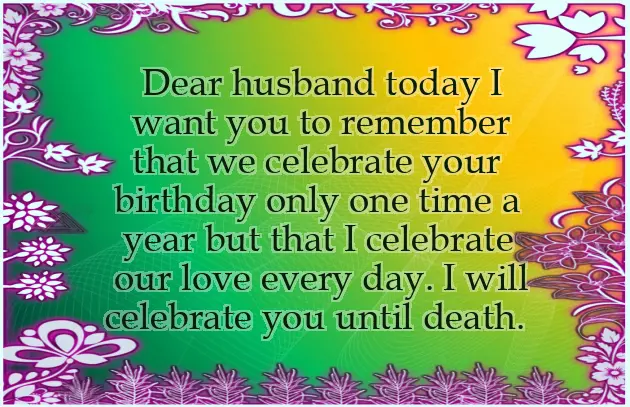 Husband Birthday Wishes Gif
