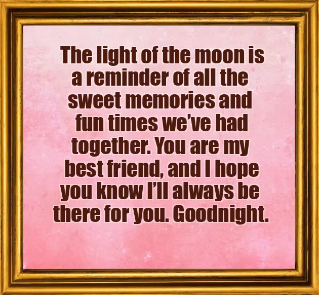 Good Night To Your Friend