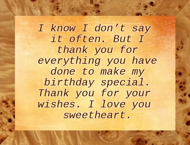 Thought For Girlfriend Birthday