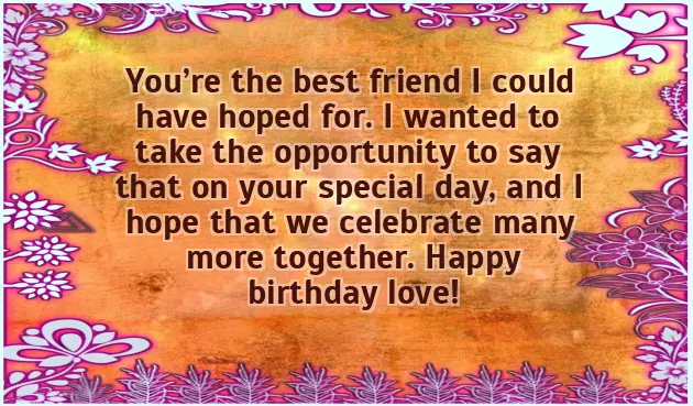 Birthday Text For Bestie