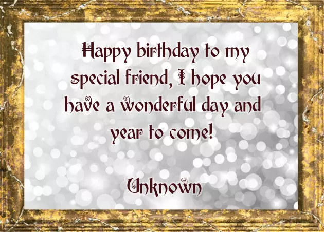 Happy Birthday Nice Words