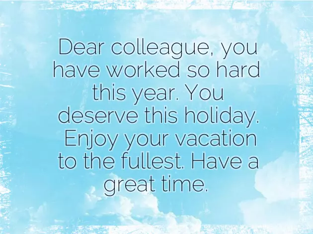 Holiday Wishes To Friends