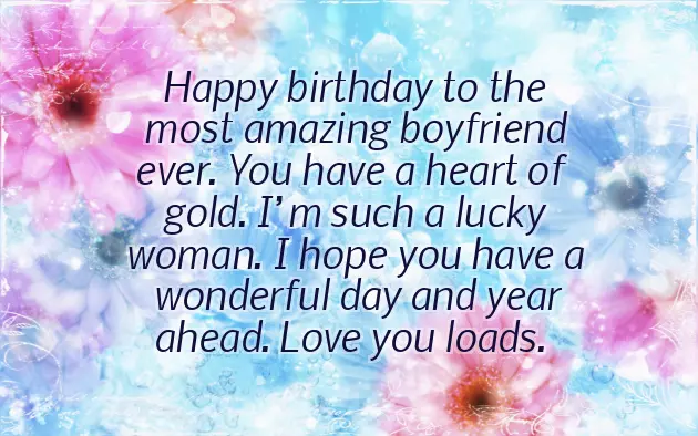 Best Birthday Text For Him