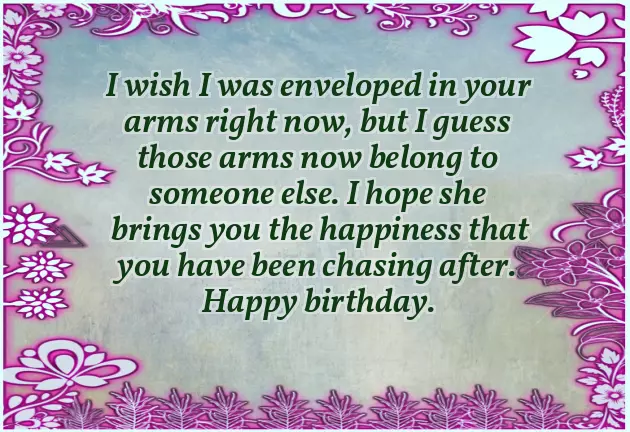 Happy Birthday Wishes To My Ex Girlfriend