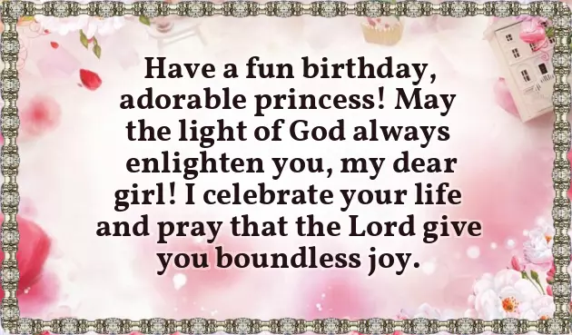 Happy Birthday Wish For Kid Girl