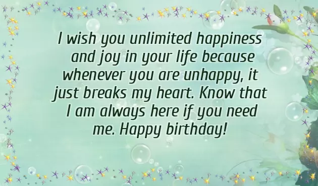 Happy Birthday For My Baby Girl