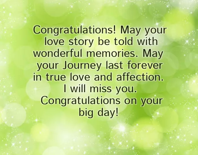 Sister Wedding Wishes