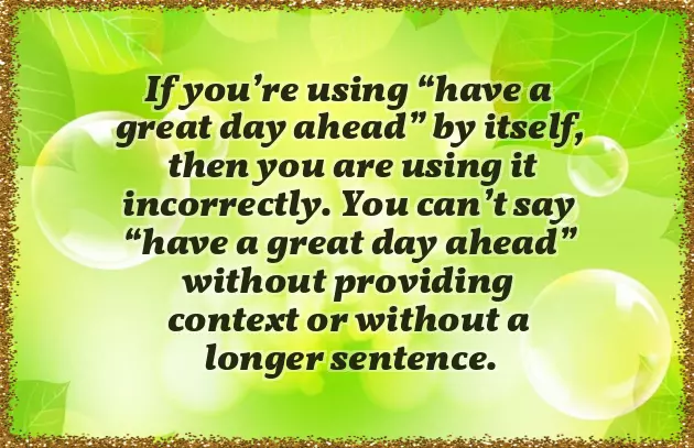 Wishing You A Good Day