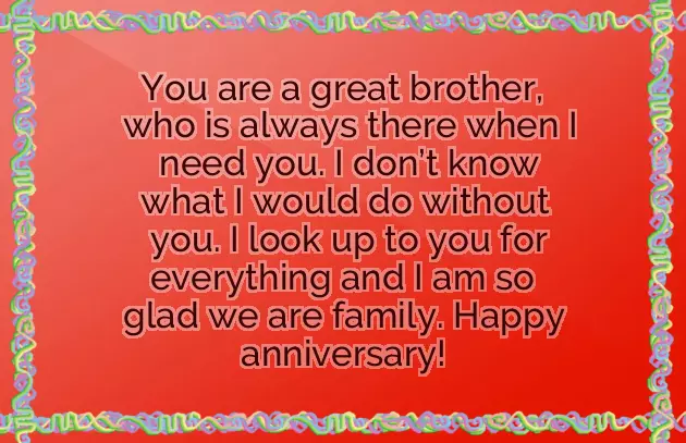 Wishes For Brother Marriage