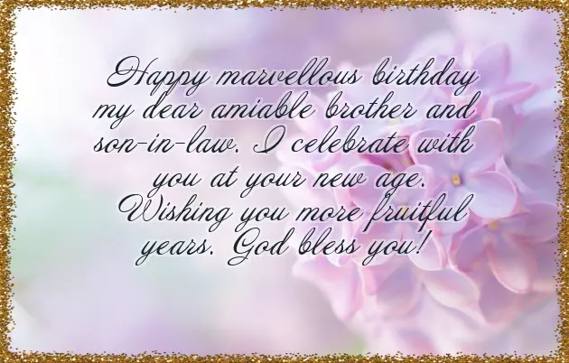 Best Birthday Wishes For Son In Law